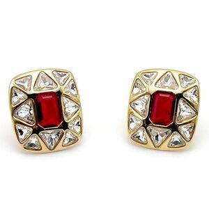 Swarovski S.A.L.©  |  Crystal Clip-on Earring  |  Vintage 80's